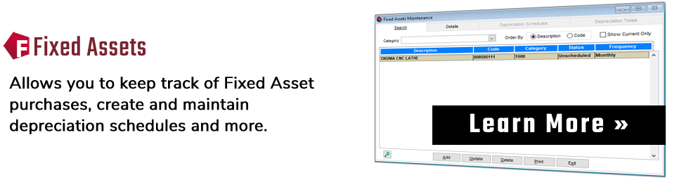 Fixed Assets Module