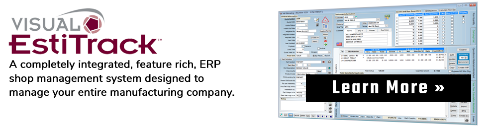 Visual EstiTrack ERP